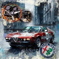 Fine Art Giclée Druck "Alfa