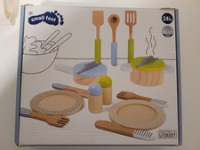 Small Foot Geschirr-und Topfset Kinderküche aus Holz