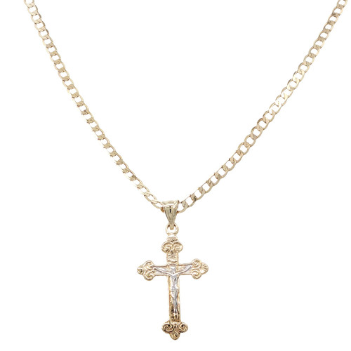 Kette mit kreuzanhänger - kette,