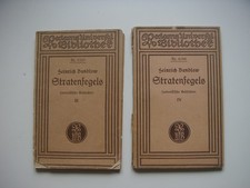 Reclam-Hefte 3705 und 4098 Heinrich Bandlow: Stratenfegels (plattdeutsch)