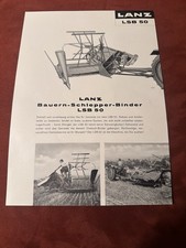 LANZ Bauern Schlepper Binder L