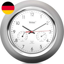 MEBUS Funk-Wanduhr Mit
