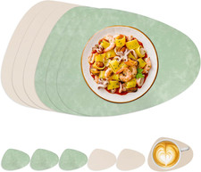 Tischsets Doppelseitig Leder