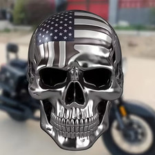 3D Heavy Metal Schädel