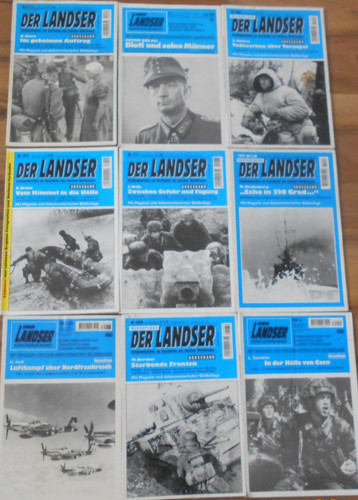 Landser grossband 9 hefte - landser,