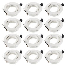 12x Einbau Strahler Rahmen