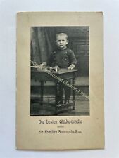 orig.Foto AK Familien Steinwachs Rau Offenbach 1911