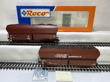 2x Roco Selbstentladewagen mit