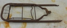 OLDTIMER Gepäckträger GEPÄCKHALTER Bike Fahrrad RAD defekt Bastler Klemme Eisen,