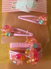 SET Haarspangen + Zopfgummi