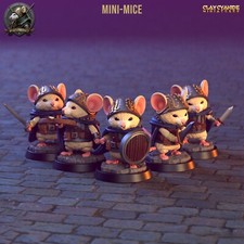 Mausritter Miniatur Set Mice