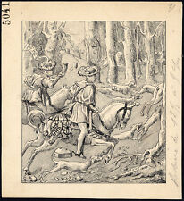 Antike Zeichnung - Historische