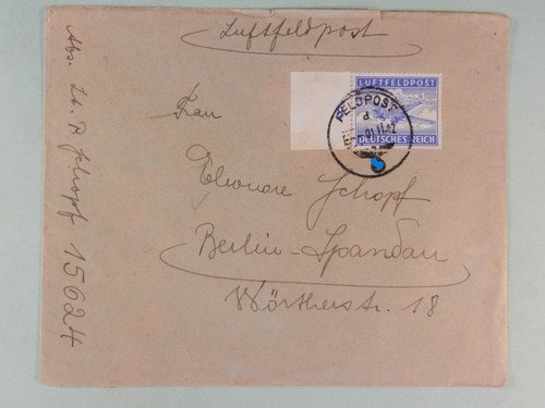 Reich luftfeldpostbrief - dt.,