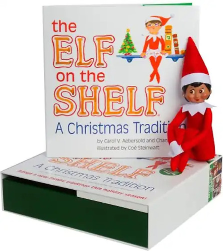 Elf the shelf girl dark - the,