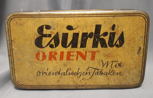 Tabak blechdose esurkis orient - blechdose,