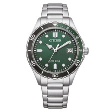 CITIZEN Armbanduhr AW1828-80X Solaruhr Eco-Drive Edelstahl Datum 37mm B-Ware