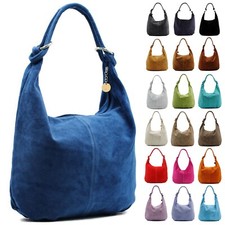 ITALY ECHT WILDLEDER HANDTASCHE BEUTELTASCHE SCHULTERTASCHE HENKELTASCHE SHOPPER