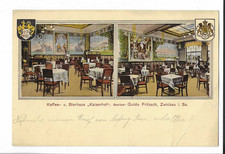 alte Ak Zwickau -  Kaffee -