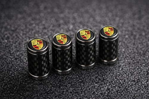 Carbon porsche ventilkappen - carbon,