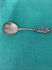 Sahnelöffel Silber Antiko 800