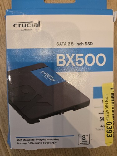 Bx500 540 mbs festplatte - bx500, tb/