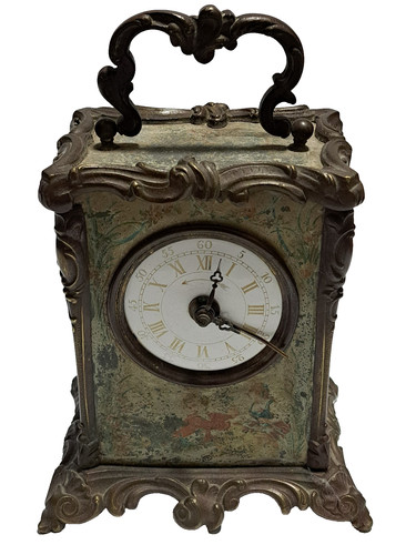 Antike reiseuhr mit - 22-23-4,