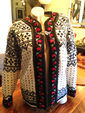 Strickjacke Retro total