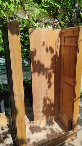 Alter bauern holzschrank - alter,