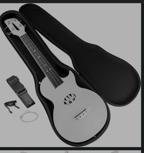 Rockjam carbon fibre - carbon, ukulele