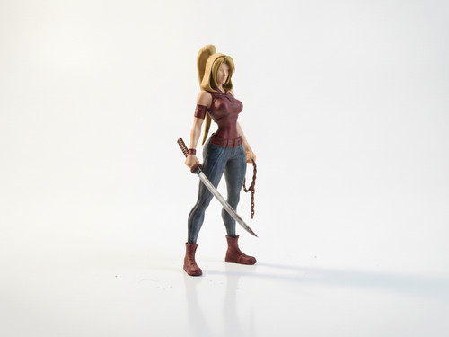 Figur krieger mit - mit, schwert