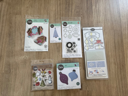 Set sizzix weihnachten - set,
