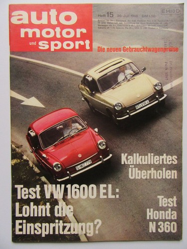 Auto motor sport 1968 vw - 15/1968,,