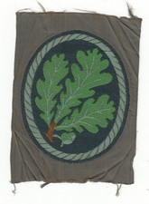 Ärmelabzeichen Angehörige der Jägertruppe BeVo Ausführung ungetragen Jg.Rgt. WH