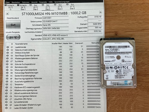 Seagate samsung tb 1000 - 1,