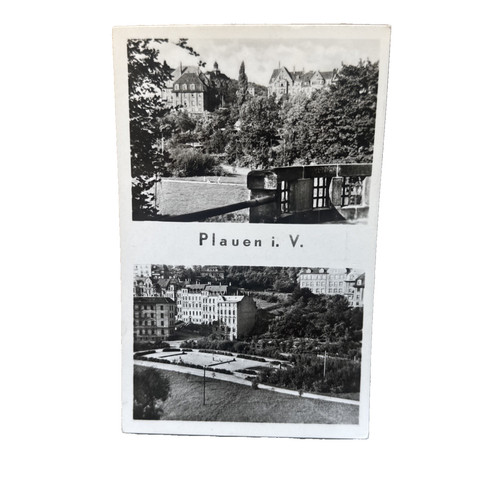 Postkarte plauen vogtland - postkarte,