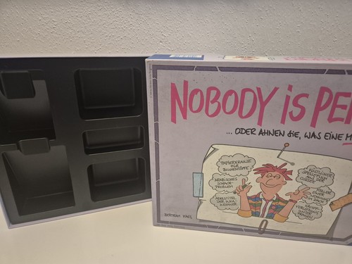 Nobody perfect oder ahnen - is,