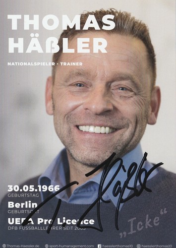 Original unterschriebene