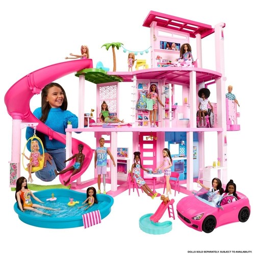 Barbie puppenhaus mit zubehör - barbie,