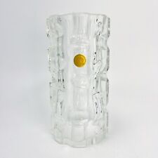 Bleikristall Beyer Kristall Crystal Vase 24% PbO W. Germany Vintage H 17,5 cm