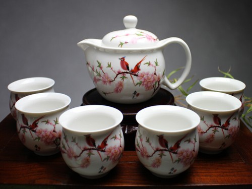 Chinesisches teeservice - chinesisches,