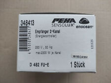 EnOcean PEHA Sensolux (D 482 FU-E) 2-Kanal Energie-Controller Aktor 230V 868MHz