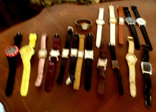 Armbanduhren konvolut damen - 15,