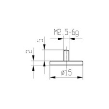 Messeinsatz für Messuhr