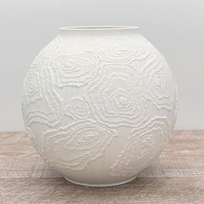 Biskuitporzellan Vase von AK