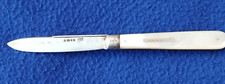 taschenmesser perlmutt silber