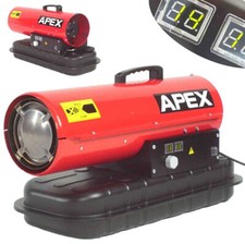 Heizkanone 20kW Digital Bauheizer Diesel Heizgebläse Ölheizgerät Bautrockn 56219