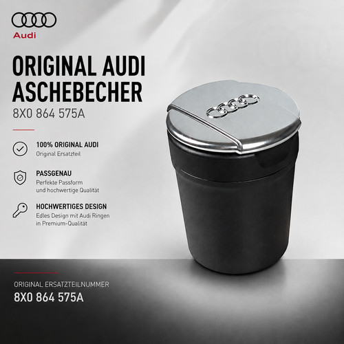 Audi original aschenbecher - audi,