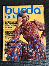 BURDA Moden Modemagazin -8/1977  - mit Anleitung & Schnittmuster