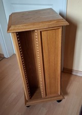 Drehbarer Medienturm, CD Regal/Schrank, Medienaufbewahrung, 