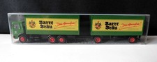 Albedo Modellfahrzeug 1:87, MAN F80 Koffer-Hängerzug, Barre Bräu, OVP
